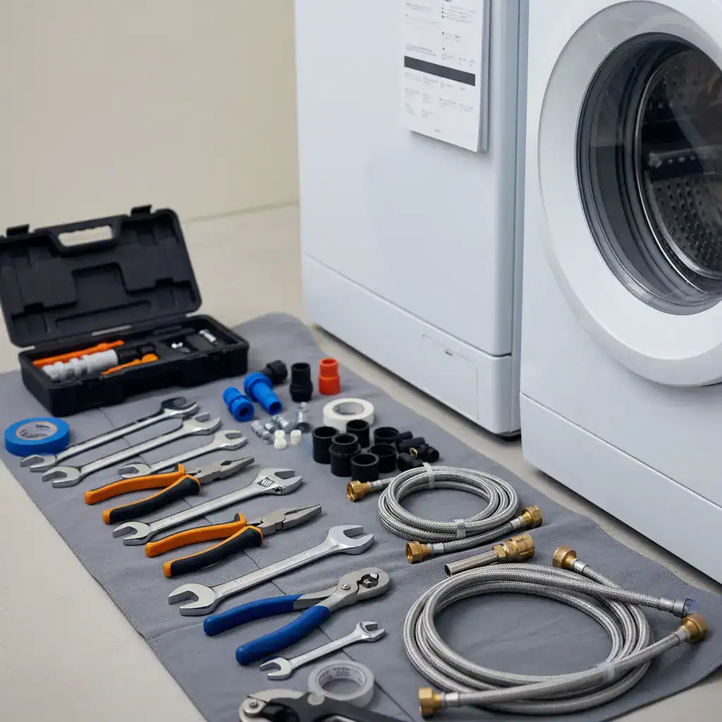 tools to install a washing machine