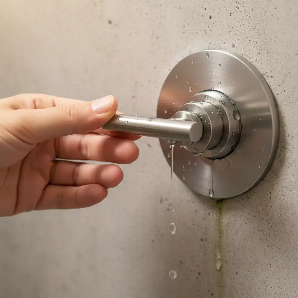 fix leaking shower head today