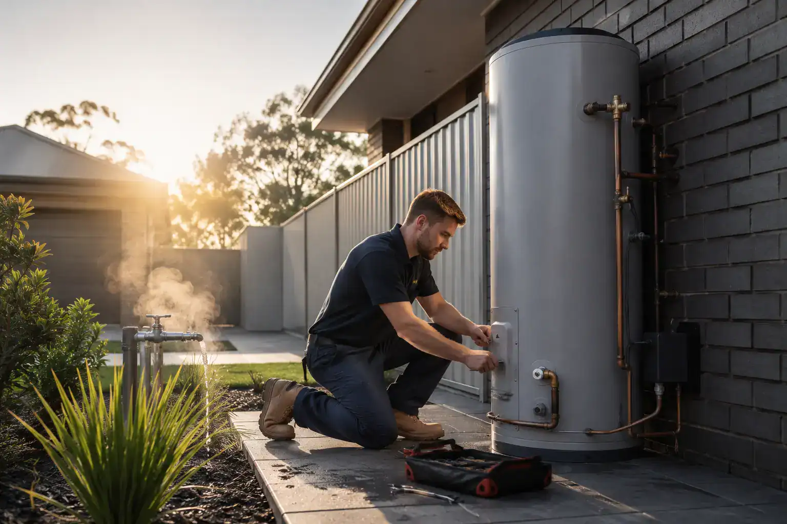 Cost of hot water system replacement in Perth