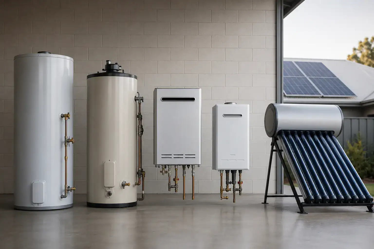 hot water system options